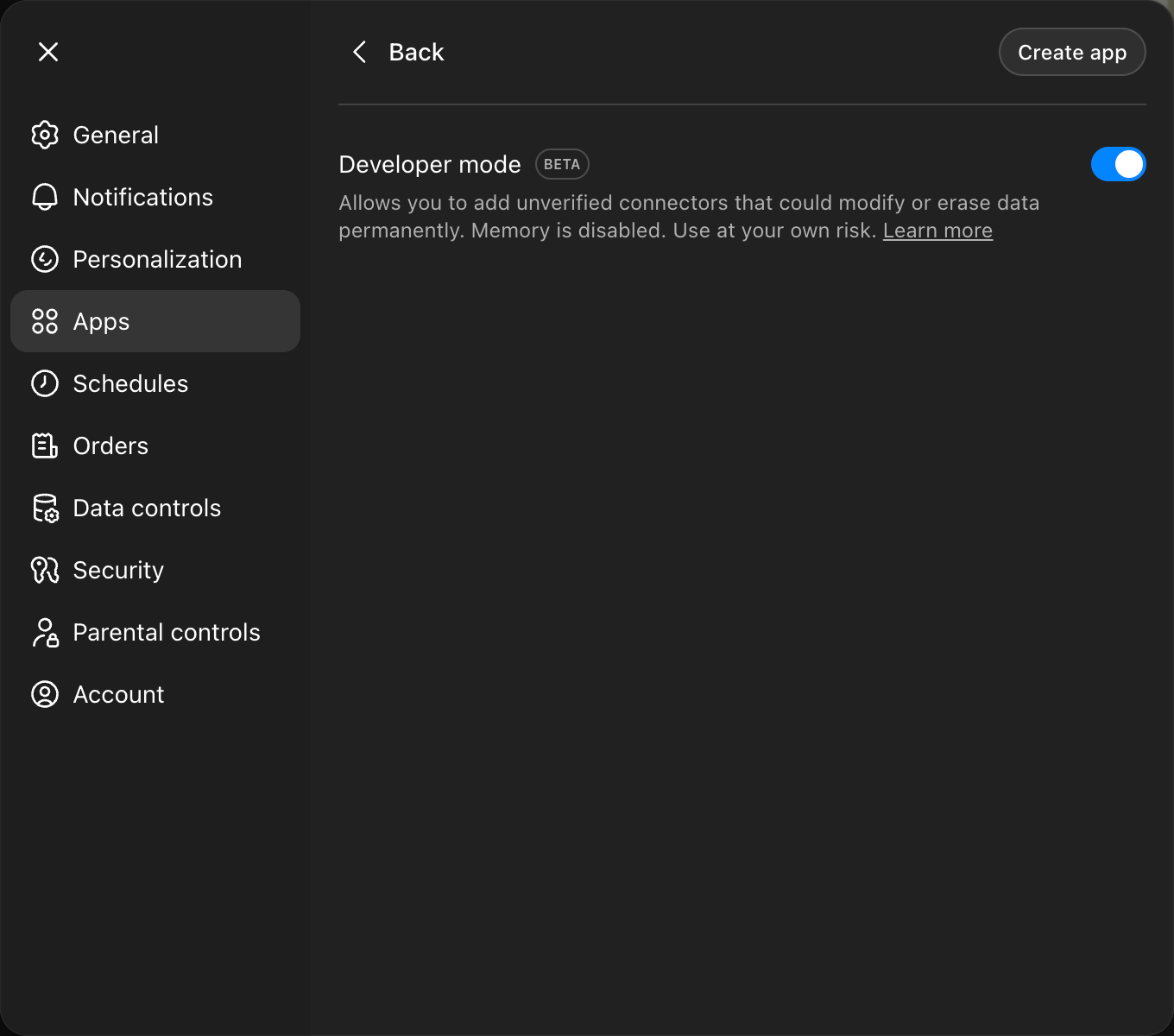 ChatGPT Developer Mode